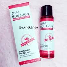 Roushun AHA BHA PHA Snail Miracle Repair Toner Anti-Acne Complex Dark Spot Correcting For Bright Clear Skin Calms Redness Post Acne Scars Marks Hyperpigmentation Sunburn Skin Damage Blemish Even Skin
