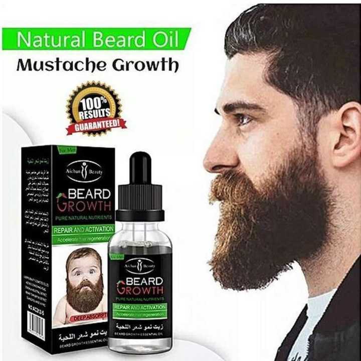 Beard Growth Oil Beard Wax Balm Hair Loss Products Leave-In Conditioner for Groomed Chest Hair Moustache Oil Beard Care 30ml