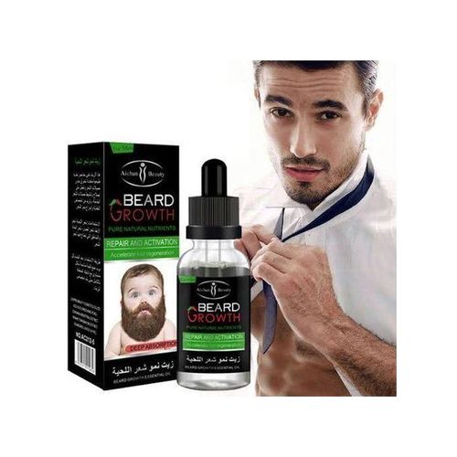 Beard Growth Oil Beard Wax Balm Hair Loss Products Leave-In Conditioner for Groomed Chest Hair Moustache Oil Beard Care 30ml