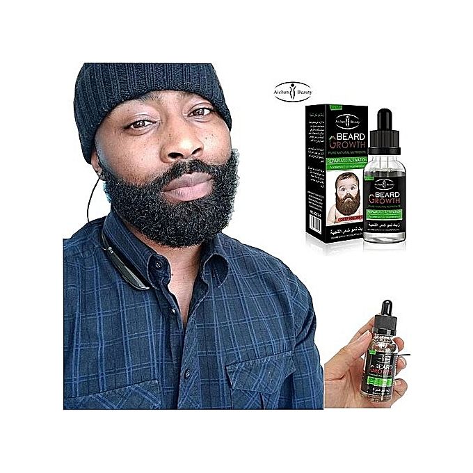 Beard Growth Oil Beard Wax Balm Hair Loss Products Leave-In Conditioner for Groomed Chest Hair Moustache Oil Beard Care 30ml