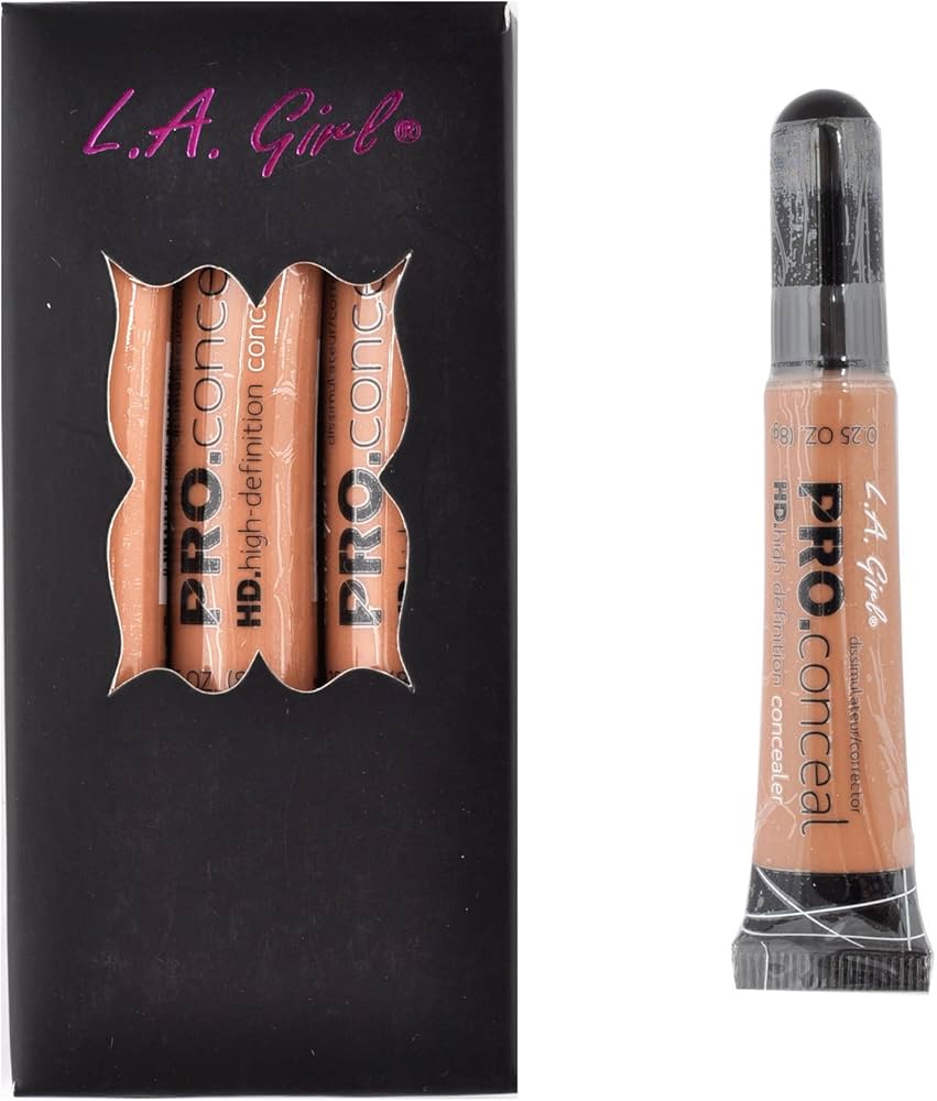 L.A. Girl LA GIRL PRO CONCEALER 3 PCS Pro Concealer,long Wearing Concealer Formula