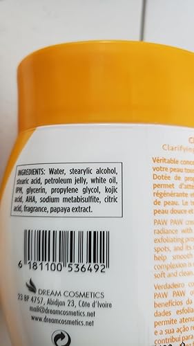 Paw Paw Clarifying PawPaw Cream with Vitamin E and Papaya Extract - 120ml