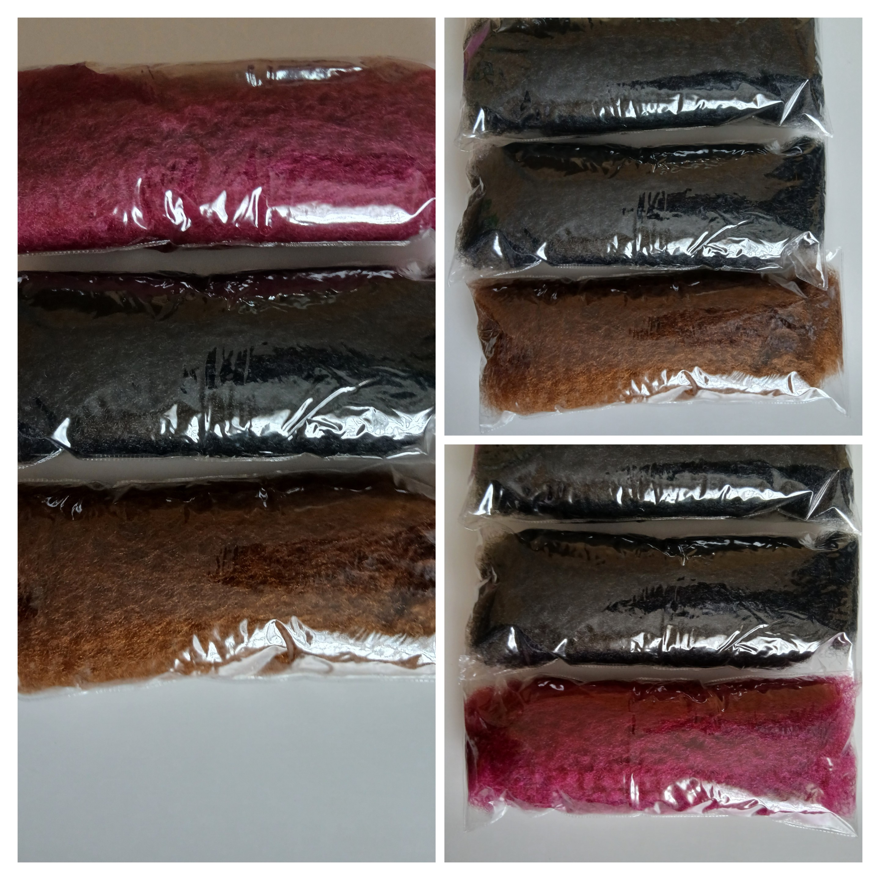 Synthetic hair for Artificial dreadlocks,Faux locs,Riri locs etc. Light weight and  chunky, Natural  textures and easy to crotchet.