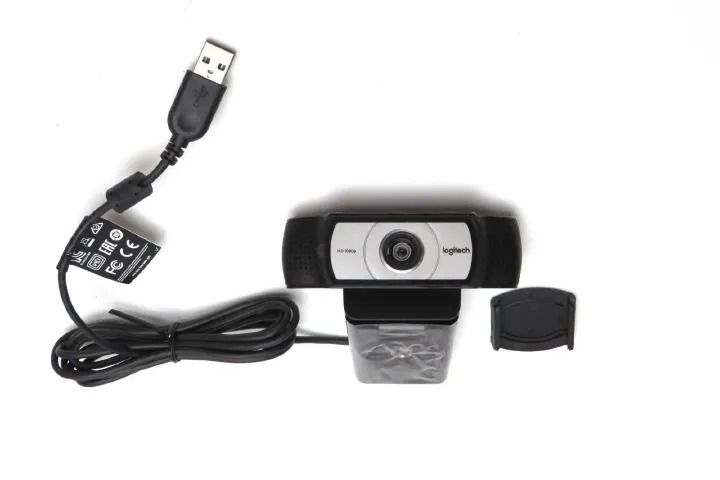 Logitech C930e Ultra-Wide HD Webcam – 1080p Full HD, 90° Wide Angle, Autofocus, Dual Stereo Microphones, USB Plug & Play. Business & Streaming Webcam for Zoom, Teams, Skype.