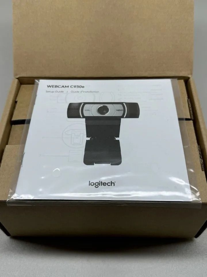 Logitech C930e Ultra-Wide HD Webcam – 1080p Full HD, 90° Wide Angle, Autofocus, Dual Stereo Microphones, USB Plug & Play. Business & Streaming Webcam for Zoom, Teams, Skype.