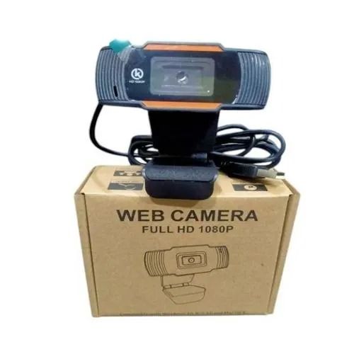 Full HD 1080p USB Web Camera with Autofocus | Dual Noise Reduction Microphones | 80° Wide Angle Lens | Privacy Cover | Plug & Play Webcam for Desktop & Laptop | Zoom, Teams, Skype Video Calls