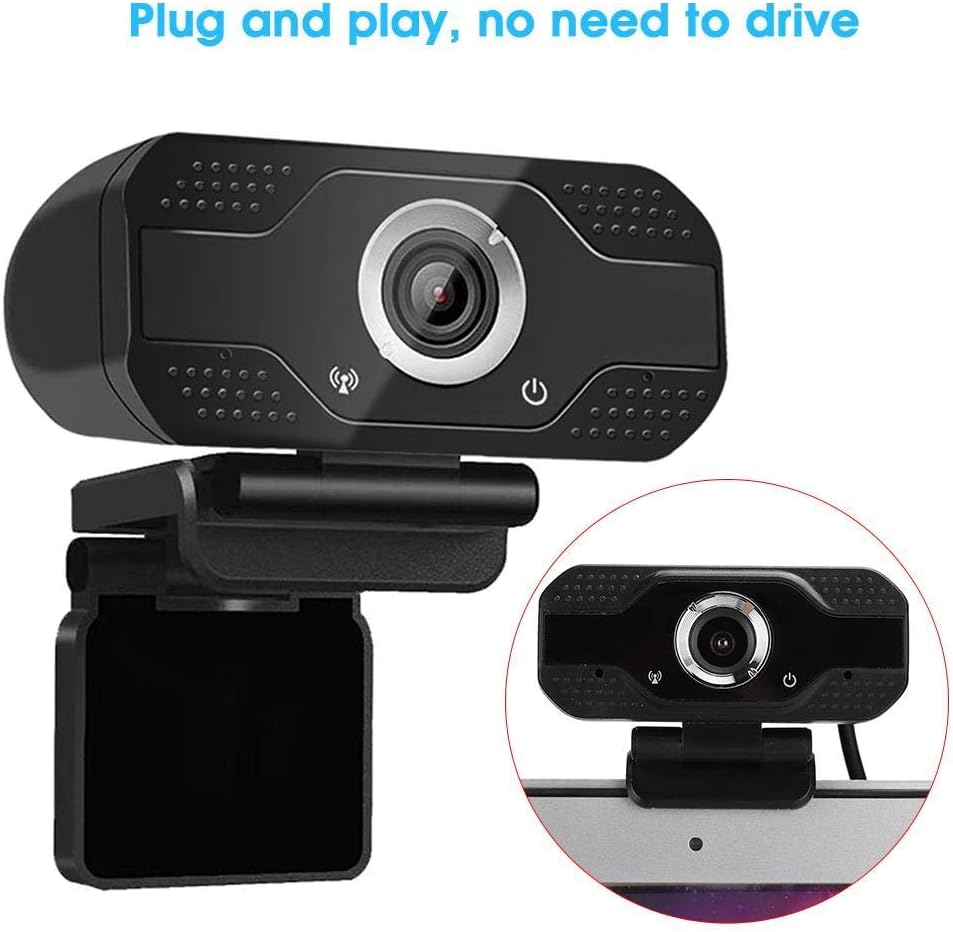 Webcam Computer Laptop 1080P Microphone Live Broadcast Video Calling Web Cameras Conference PC Camera