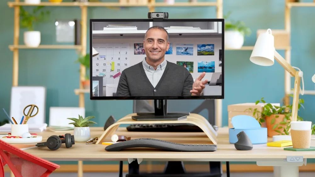 Logitech C930e Business Webcam Full HD 1080p 30fps HD Video Camera with Dual Stereo Microphones, 90° Wide Angle Lens, Autofocus, USB Plug & Play – Ideal for Zoom, Microsoft Teams & Online Meetings