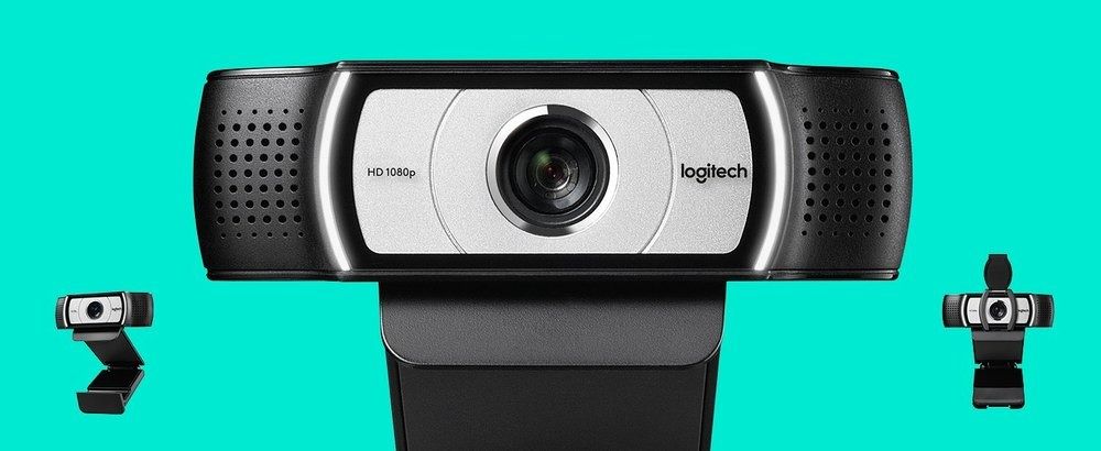 Logitech C930e Business Webcam Full HD 1080p 30fps HD Video Camera with Dual Stereo Microphones, 90° Wide Angle Lens, Autofocus, USB Plug & Play – Ideal for Zoom, Microsoft Teams & Online Meetings