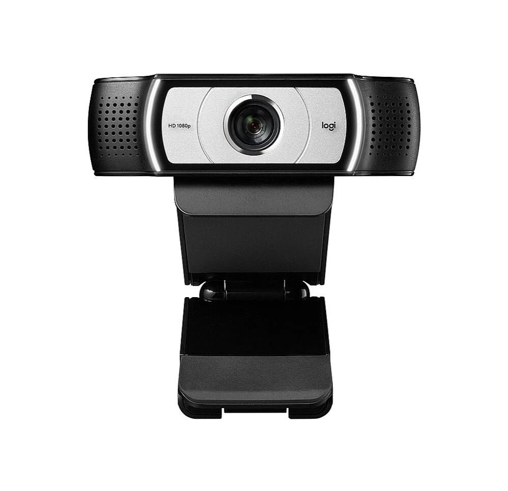Logitech C930e Business Webcam Full HD 1080p 30fps HD Video Camera with Dual Stereo Microphones, 90° Wide Angle Lens, Autofocus, USB Plug & Play – Ideal for Zoom, Microsoft Teams & Online Meetings