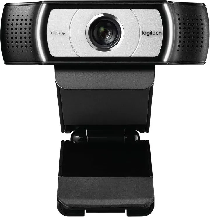 Logitech C930e Business Webcam 1080p Full HD | 90° Ultra-Wide Angle Carl Zeiss Lens | Autofocus | Dual Stereo Noise-Reducing Microphones | H.264 UVC 1.5 Encoding | USB Plug & Play | Privacy Shutter |