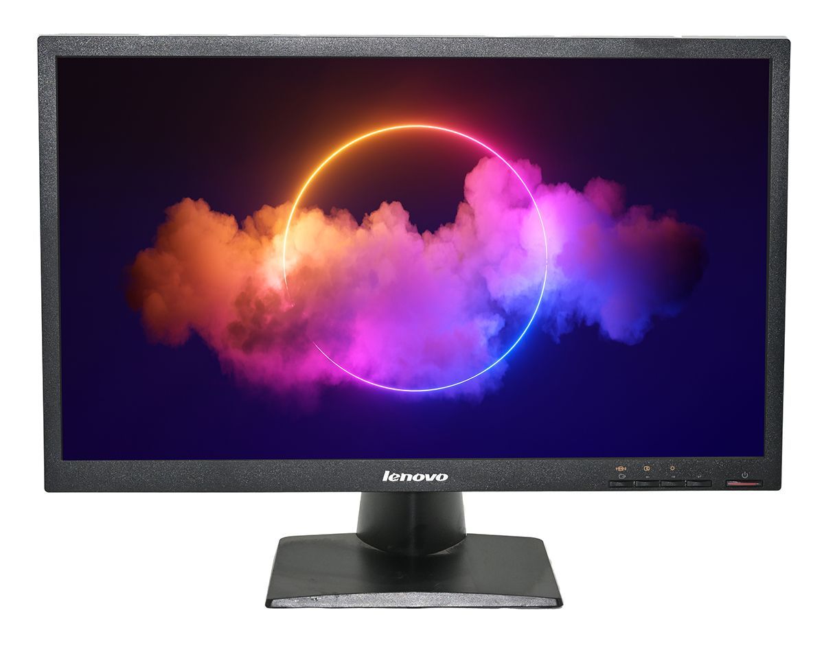 Lenovo ThinkVision E2223swA 21.5” Full HD 1920x1080 LED Monitor (Refurbished) – Business Desktop Display with VGA & DVI Ports, Energy Efficient Office Screen for Home, School & CCTV, PC MONITOR