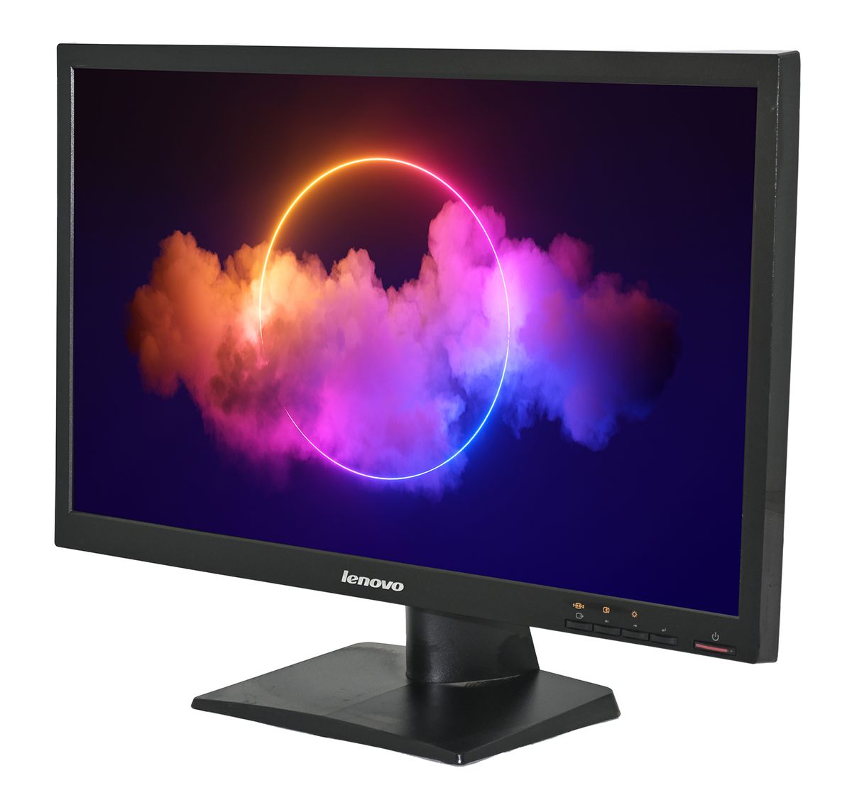 Lenovo ThinkVision E2223swA 21.5” Full HD 1920x1080 LED Monitor (Refurbished) – Business Desktop Display with VGA & DVI Ports, Energy Efficient Office Screen for Home, School & CCTV, PC MONITOR