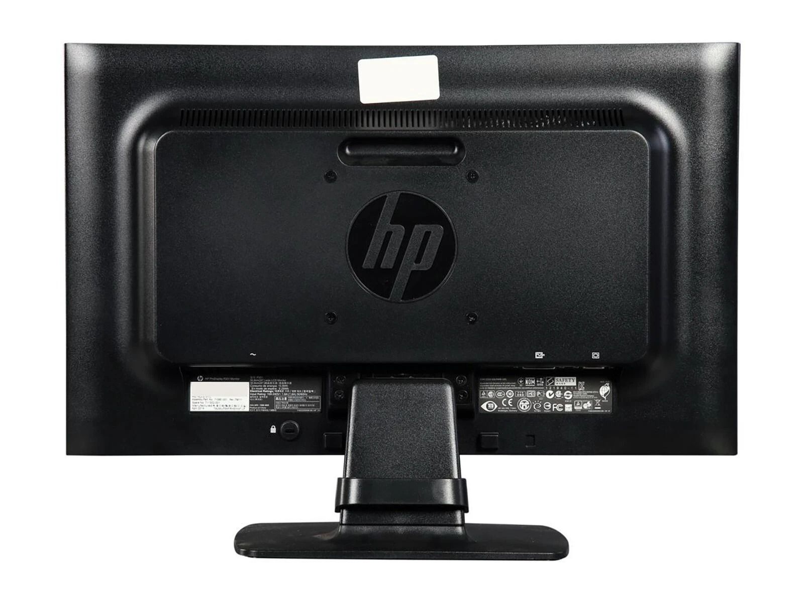 HP 20 INCH MONITOR HP ProDisplay P201  LED Monitor (Refurbished) – 1600x900 Business Desktop Screen, VGA & DisplayPort Connectivity, Energy Efficient Office PC Monitor for Home, School & CCTV Use