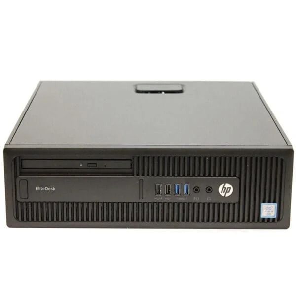 HP EliteDesk 800 G2 Core i5 8GB RAM 500GB HDD + 20” HP ProDisplay Monitor  (REFURBISHED)– Complete Office & Home Desktop Computer Set (Keyboard & Mouse)  WINDOWS AND OFFICE READY AND FREE WIFI ADAPTER
