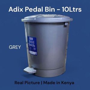 Adix Pedal Dust Bin – 10 Litres offers a clean and convenient waste disposal solution for homes, offices, and commercial spaces. perfect for bathrooms, kitchens, and work areas where space is limited.