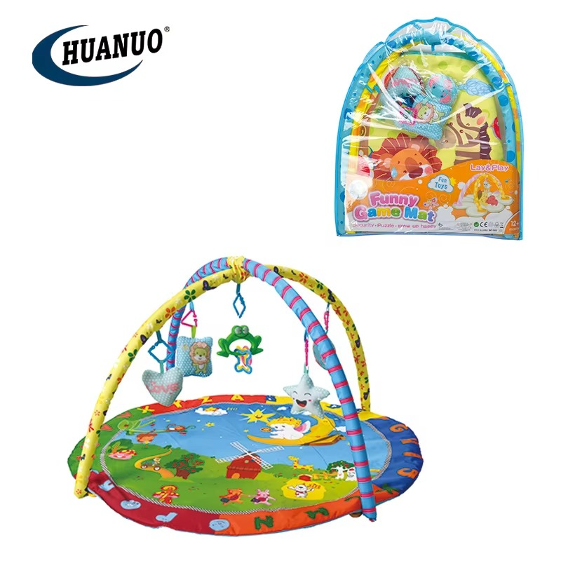 Infant Baby Kid Playmat Piano Activity Fitness Toddler Play Mat Toy- Educational Cotton Toddlers Musical Pedal Piano Soft Play Mat with Light