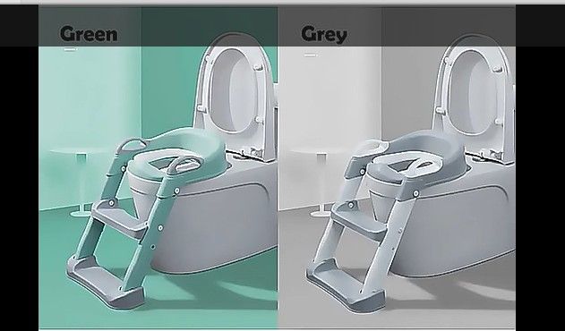 3-in-1 Potty Training Seat & Toilet / Toddler Toilet Seat with Step Stool Ladder for Boys & Girls, Kids, Foldable Potty Chair With Urinal & Splash Guard