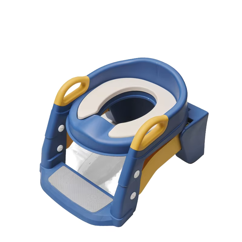 3-in-1 Potty Training Seat & Toilet / Toddler Toilet Seat with Step Stool Ladder for Boys & Girls, Kids, Foldable Potty Chair With Urinal & Splash Guard