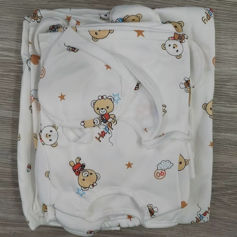 11 pieces New born Baby Layette Set Custom Infant Clothes- Bodysuits Pants Set Toddler Girl Boy Baby Gift Sets.