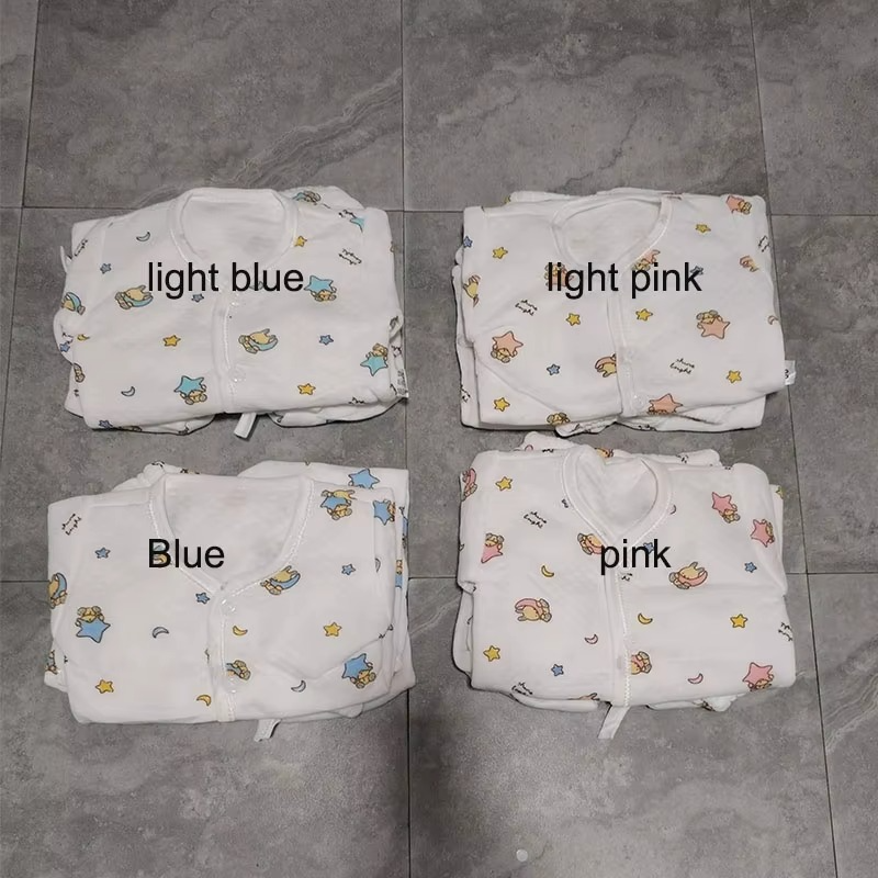 Newborn Baby Clothes Cartoon Print Long Sleeve Baby Romper Cute Pants With Hat 5PCS Baby Girls Boys Autumn Winter Outfits