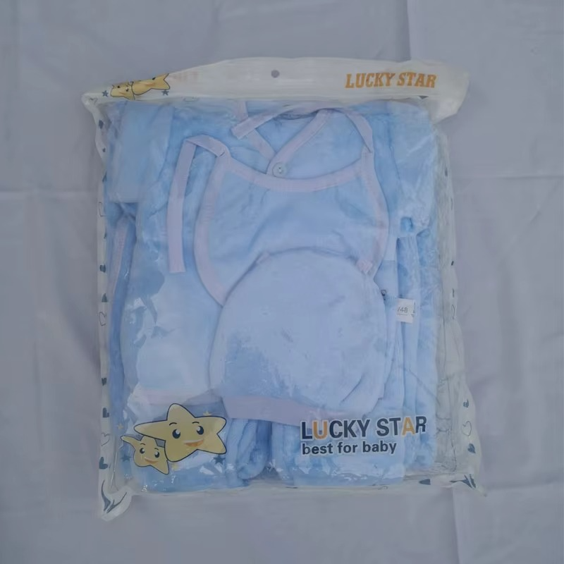 Newborn Essentials Baby Clothing Sets Newborn Clothes Wholesale 6 Pieces Flannel Newborn Winter Baby Clothes