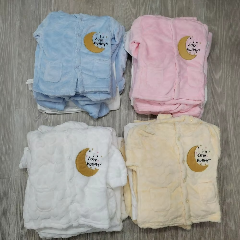 8 Pieces Baby Items for New Born Unisex Baby Clothing Sets Bodysuits Embossed Heart Design Baby Items for New Born
