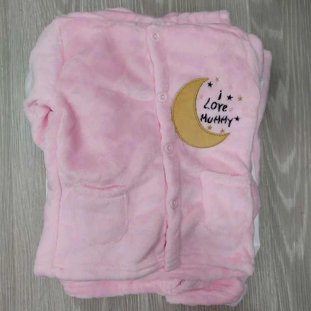 8 Pieces Baby Items for New Born Unisex Baby Clothing Sets Bodysuits Embossed Heart Design Baby Items for New Born