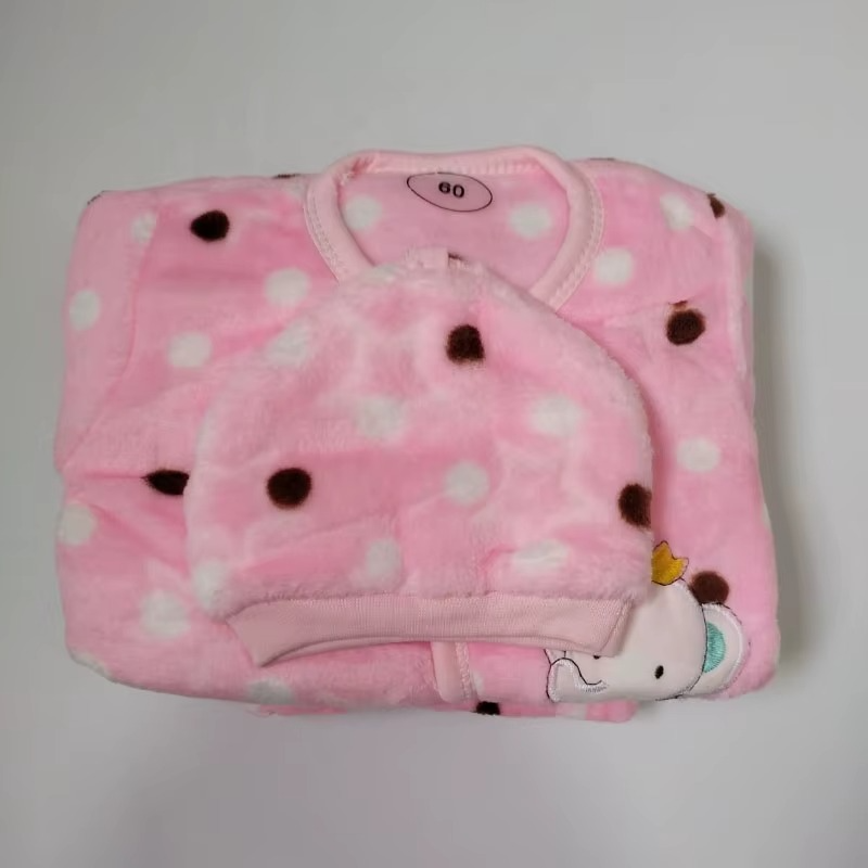 0-6M Boys Girls Baby Clothes Set Newborn Essentials 5 Piece Full Printing With Embroidery Cute Newborn Baby Clothes