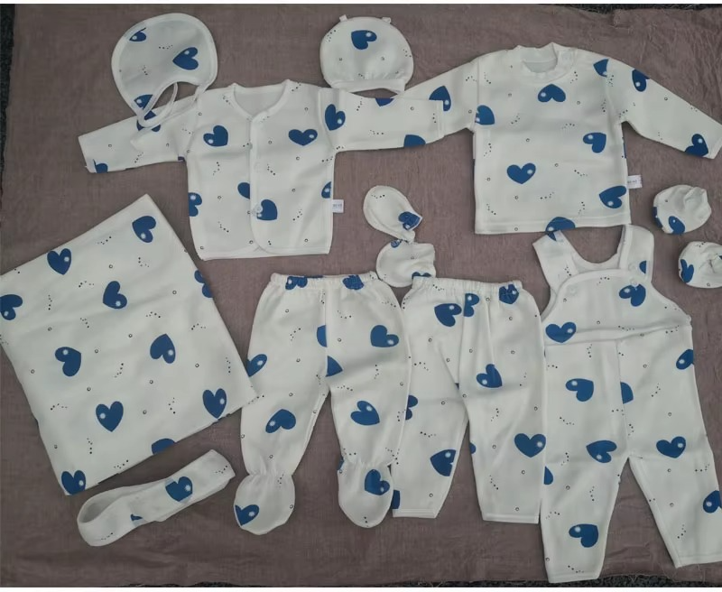 Baby Clothes  Unisex Layette Essentials New Born Baby Gift Set 11 Piece Winter Baby Clothing Set