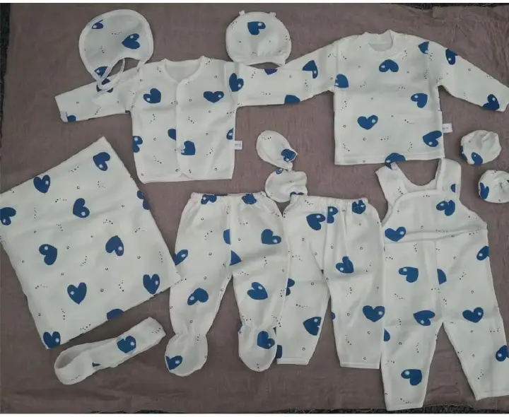 Baby Clothes  Unisex Layette Essentials New Born Baby Gift Set 11 Piece Winter Baby Clothing Set