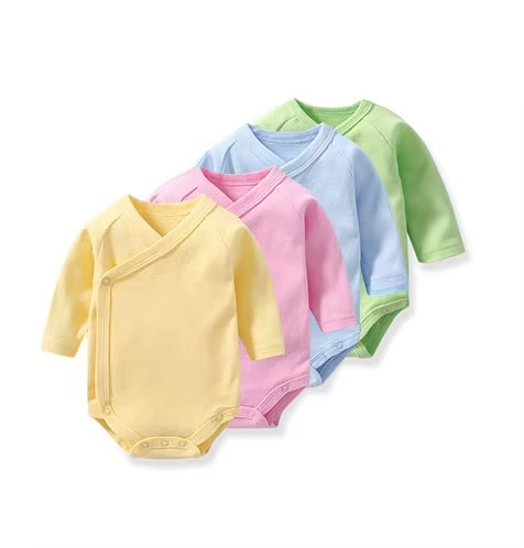 100% Cotton Babies Clothes Newborn Clothes 5 Pcs Baby Clothing Sets Long Sleeves Baby Bodysuit