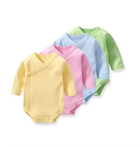 100% Cotton Babies Clothes Newborn Clothes 5 Pcs Baby Clothing Sets Long Sleeves Baby Bodysuit