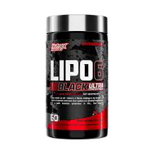 NUTREX LIPO-6 BLACK ULTRA CONCENTRATE (EXTREME FAT-LOSS SUPPORT) Food supplement with Caffeine and Citrus Aurantium 60 Liquid capsules