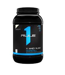 Rule 1 R1 Whey Protein Powder, 24g Protein per Serving, 100% Whey Blend with 11g EAAs & BCAAs, Fast Absorbing Muscle Recovery & Lean Muscle Support
