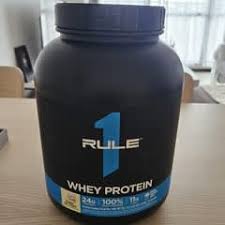 Rule 1 R1 Whey Protein Powder, 24g Protein per Serving, 100% Whey Blend with 11g EAAs & BCAAs, Fast Absorbing Muscle Recovery & Lean Muscle Support