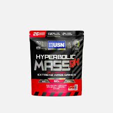 USN Hyperbolic Mass GH Extreme Mass Gainer, High Calorie Protein & Carb Blend with Creatine for Muscle Size, Strength & Weight Gain Support, Advanced All-in-One Bulking Formula