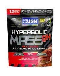 USN Hyperbolic Mass GH Extreme Mass Gainer, High Calorie Protein & Carb Blend with Creatine for Muscle Size, Strength & Weight Gain Support, Advanced All-in-One Bulking Formula