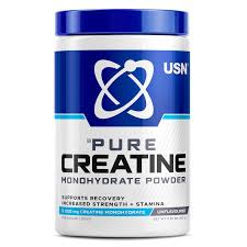 USN Pure Creatine Monohydrate Powder, Unflavoured High Strength Creatine for Increased Strength, Power & Muscle Recovery, Supports Performance & Stamina for Gym & Training