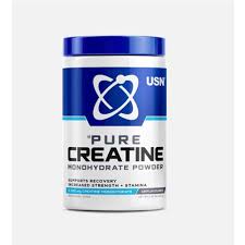 USN Pure Creatine Monohydrate Powder, Unflavoured High Strength Creatine for Increased Strength, Power & Muscle Recovery, Supports Performance & Stamina for Gym & Training