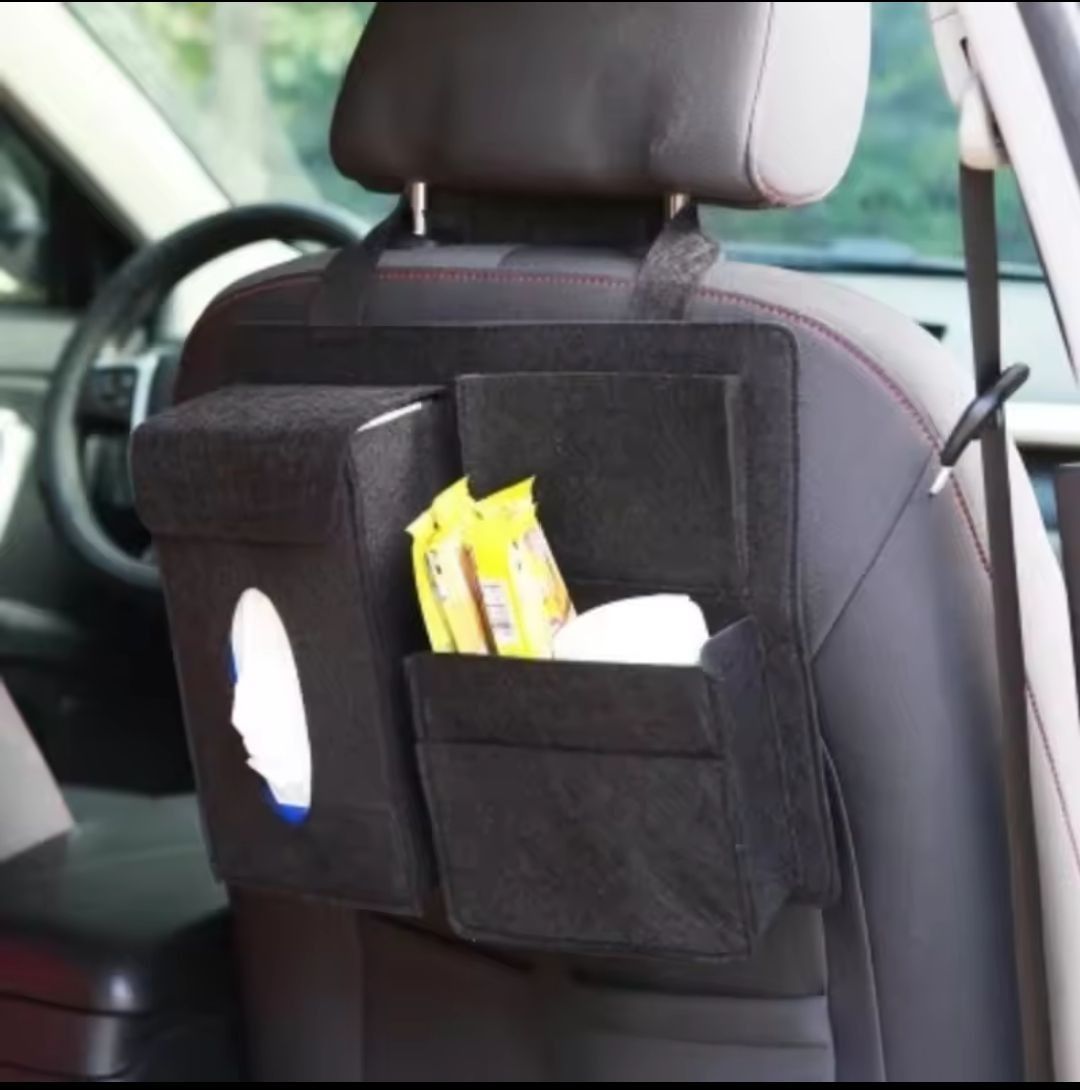 Multi Pocket Car Back Seat Organizer Tidy Organiser Travel Backseat Storage Bag Car storage Accessories