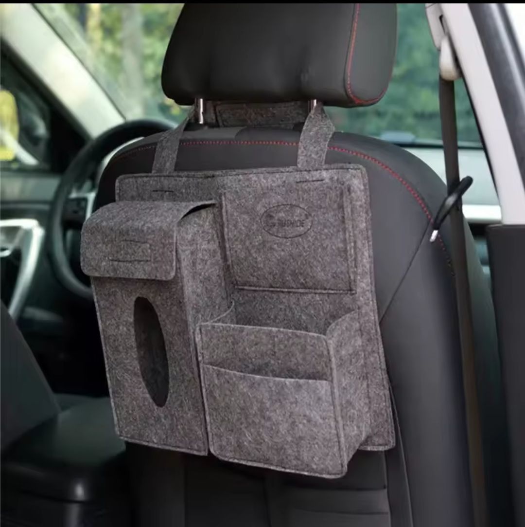 Multi Pocket Car Back Seat Organizer Tidy Organiser Travel Backseat Storage Bag Car storage Accessories