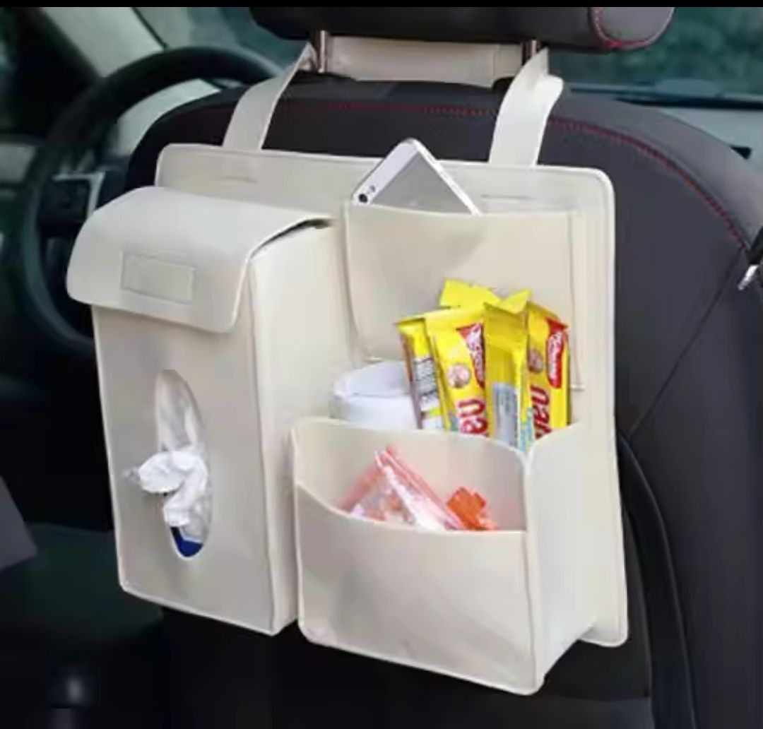 Multi Pocket Car Back Seat Organizer Tidy Organiser Travel Backseat Storage Bag Car storage Accessories