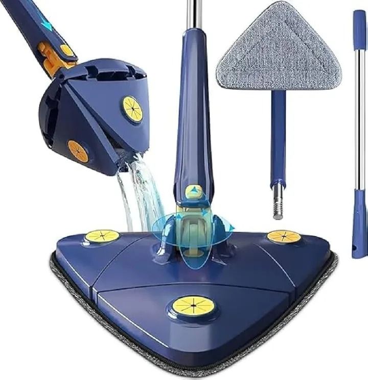 [NEW ARRIVALS!!] Long handle Triangular twist mop!!!!!!!!!!!!!!!