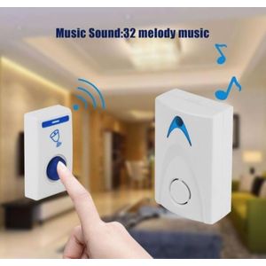 Wireless Music Door Bell – Long Range, 36 Melodies