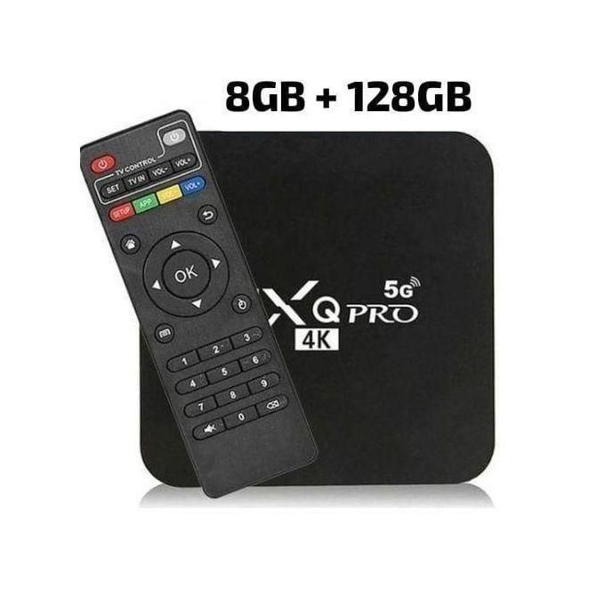 MxBox Pro Android Tv Box 11 Smart TV Box – 8GB RAM, 128GB ROM, 4K Ultra HD QUALITY PICTURE ANDROID 11.0 Smart TV Box 4K Ultra HD QUALITY Quad-core Cortex-A53 CPU -BLACK-BLACK