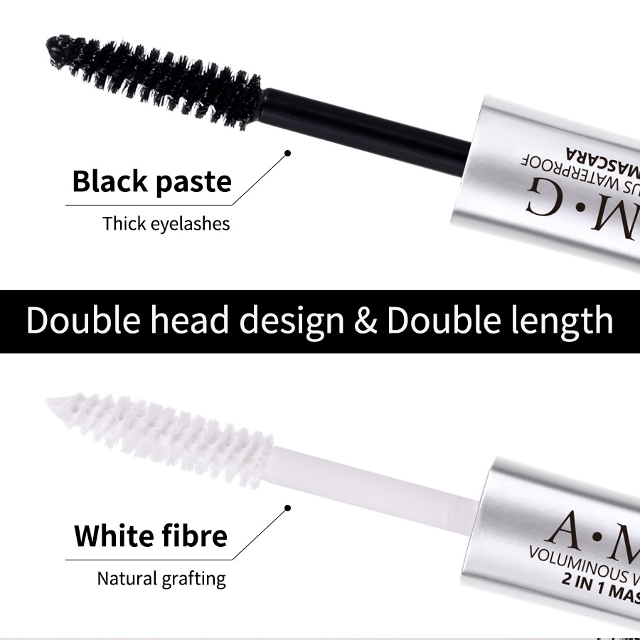 The popular AMG double-ended mascara is long, thick and long-lasting, and is not easy to smudge. Double-ended mascara