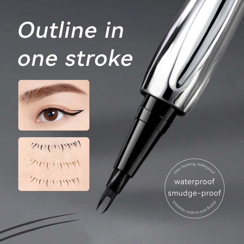 The hot-selling AMG two-pronged eyebrow pencil is an instant waterproof, sweat-proof and non-fading two-pronged eyebrow pencil