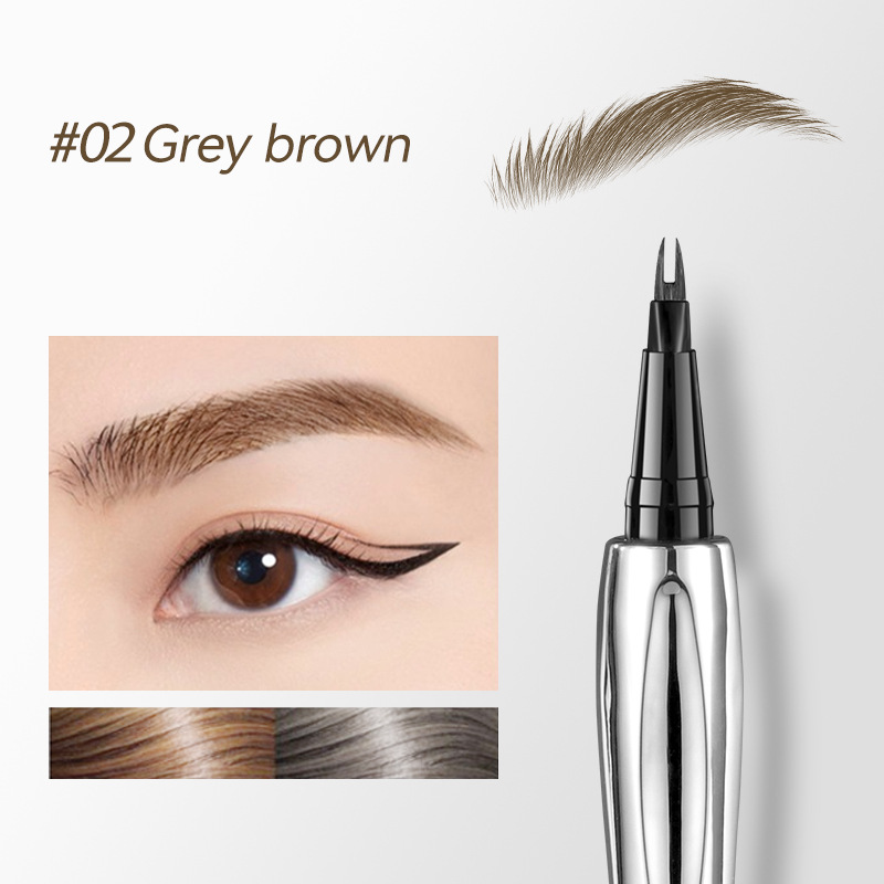 The hot-selling AMG two-pronged eyebrow pencil is an instant waterproof, sweat-proof and non-fading two-pronged eyebrow pencil