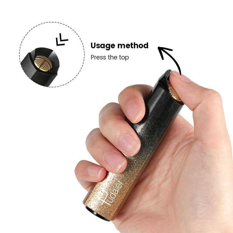 Pudaier pearlescent lipstick waterproof long-lasting fine glitter lipstick lip glaze lip gloss makeup